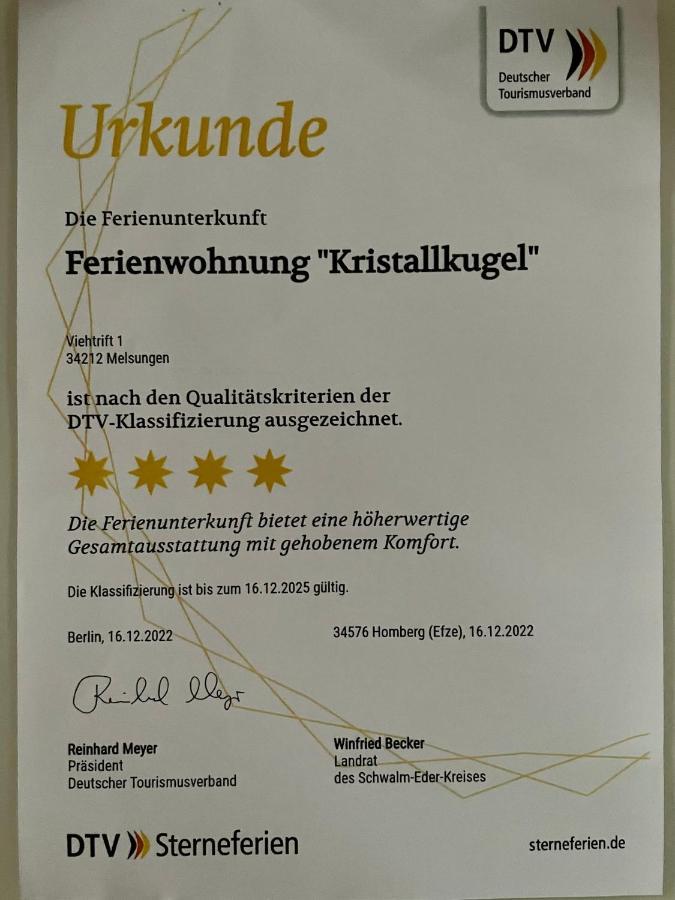 Kristallkugel Melsungen Buitenkant foto